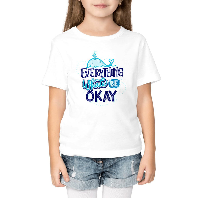 T-Shirt enfant - EVERYTHING WHALE BE OKAY