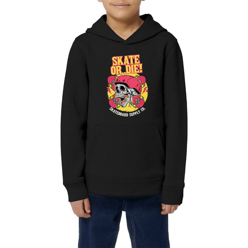 Pull à capuche enfant - Skate Or Die