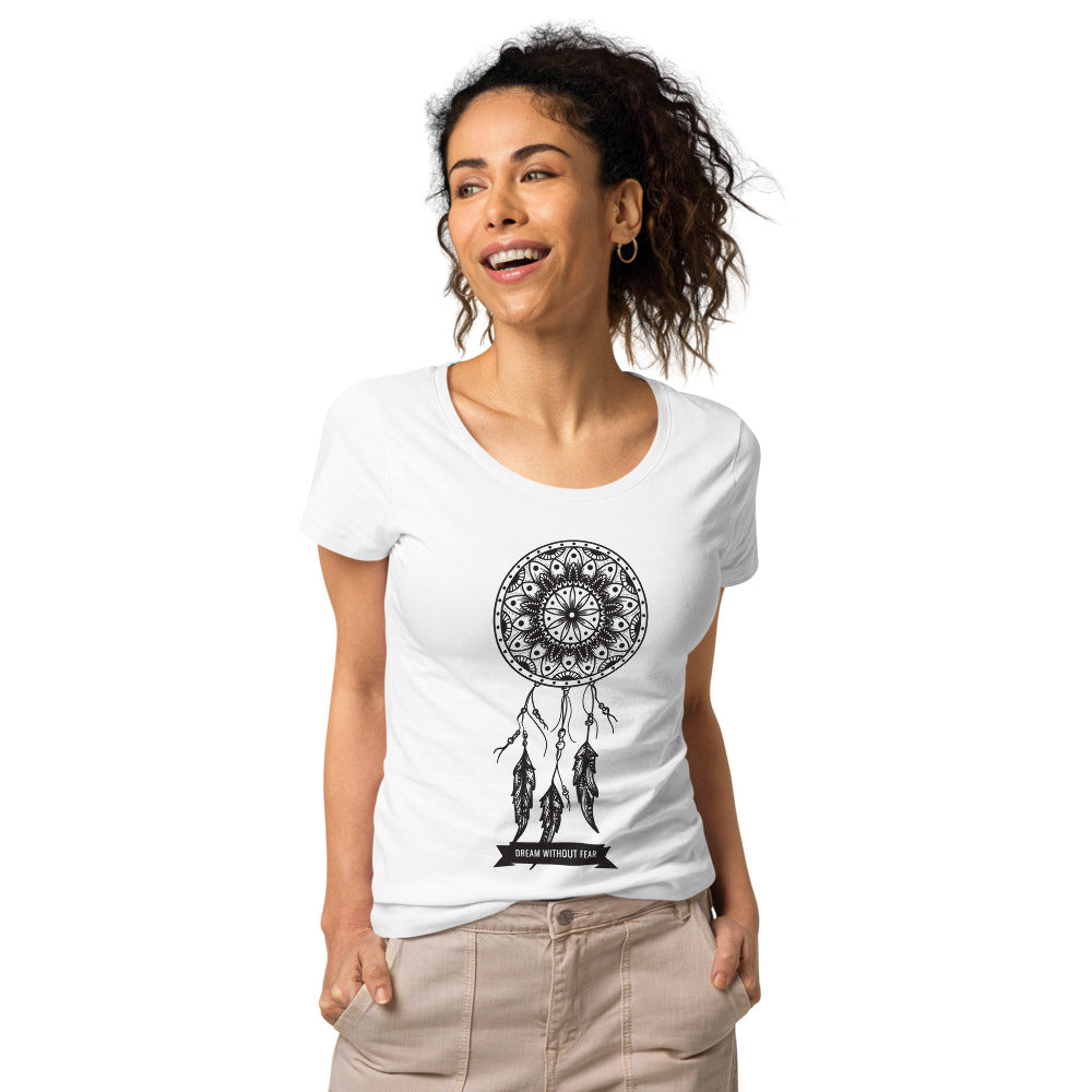 T-shirt femme style Boho - "Dream without fear"